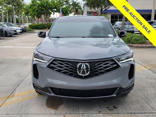 Gray 2025 Acura RDX A-Spec Advance Package