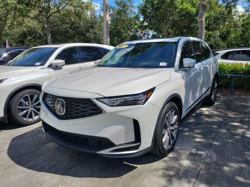 Platinum White Pearl 2025 Acura MDX Technology Package