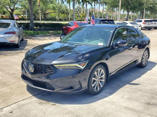 Majestic Black Pearl 2023 Acura Integra Base