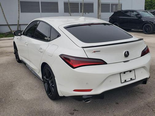 Platinum White 2026 Acura Integra FWD A-Spec with Technology
