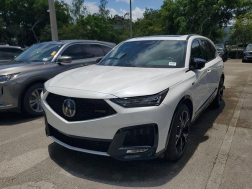 Platinum White Pearl 2026 Acura MDX Type S Advance Package