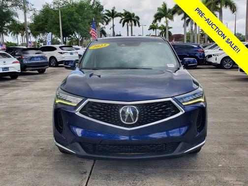 Fathom Blue Pearl 2023 Acura RDX Technology Package