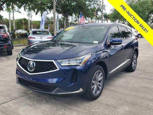 Fathom Blue Pearl 2023 Acura RDX Technology Package