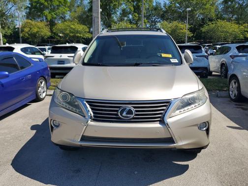 Satin Cashmere Metallic 2015 Lexus RX 350 Base
