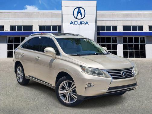 Satin Cashmere Metallic 2015 Lexus RX 350 Base