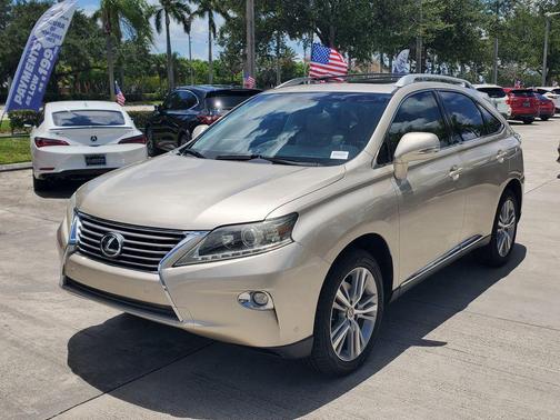 Satin Cashmere Metallic 2015 Lexus RX 350 Base