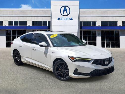 Platinum White Pearl 2023 Acura Integra A-SPEC Technology