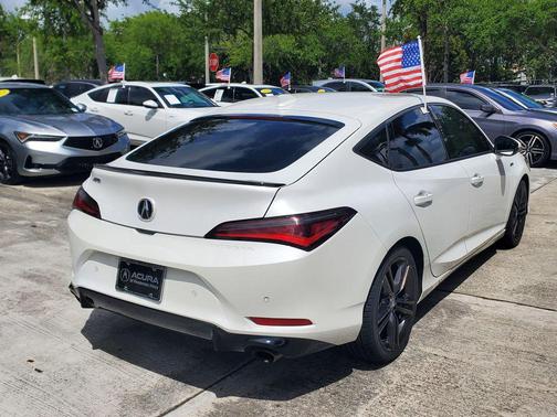 Platinum White Pearl 2023 Acura Integra A-SPEC Technology