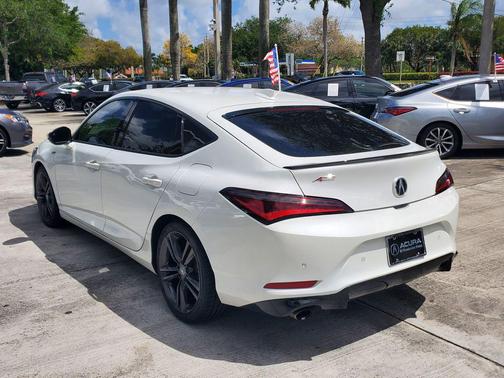 Platinum White Pearl 2023 Acura Integra A-SPEC Technology