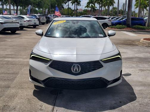 Platinum White Pearl 2023 Acura Integra A-SPEC Technology