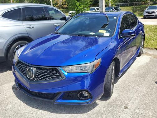 Blue 2020 Acura TLX A-Spec