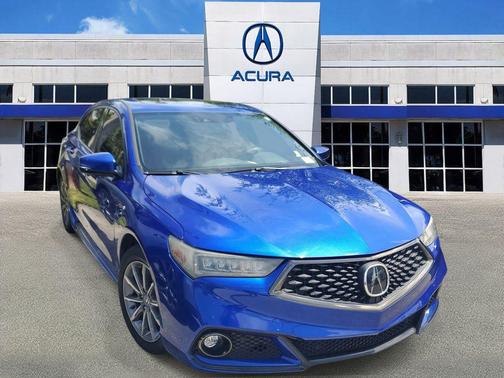 Blue 2020 Acura TLX A-Spec