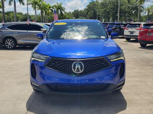Apex Blue Pearl 2023 Acura RDX A-Spec Advance Package