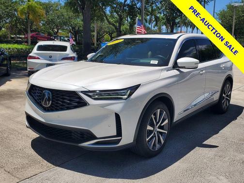 Platinum White Pearl 2025 Acura MDX Technology Package
