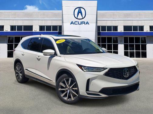 Platinum White Pearl 2025 Acura MDX Technology Package