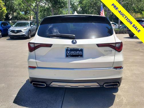 Platinum White Pearl 2025 Acura MDX Technology Package