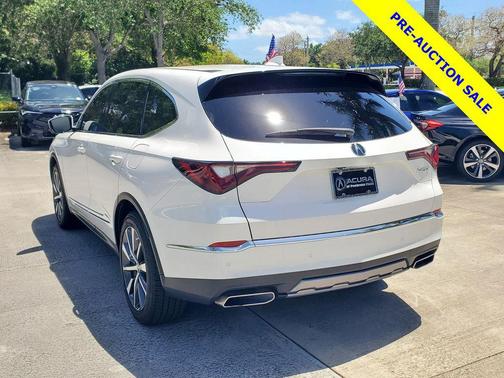 Platinum White Pearl 2025 Acura MDX Technology Package