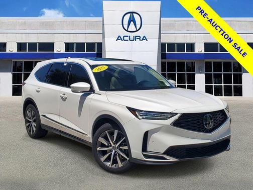 Platinum White Pearl 2025 Acura MDX Technology Package