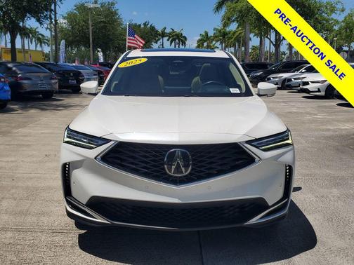 Platinum White Pearl 2025 Acura MDX Technology Package