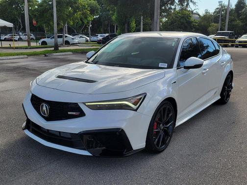 Platinum White 2026 Acura Integra FWD Type S