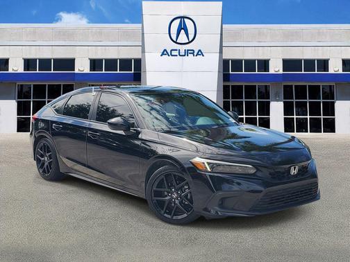 Crystal Black Pearl 2023 Honda Civic Sport