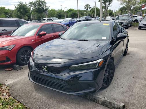 Crystal Black Pearl 2023 Honda Civic Sport