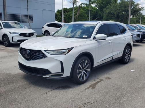 Platinum White 2026 Acura MDX Technology Package