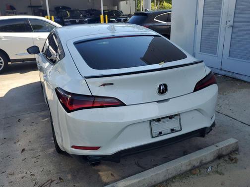 Platinum White Pearl 2025 Acura Integra A-SPEC