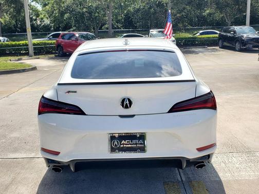 Platinum White Pearl 2025 Acura Integra A-SPEC