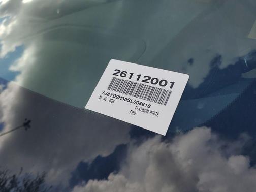 Platinum White 2025 Acura MDX Standard