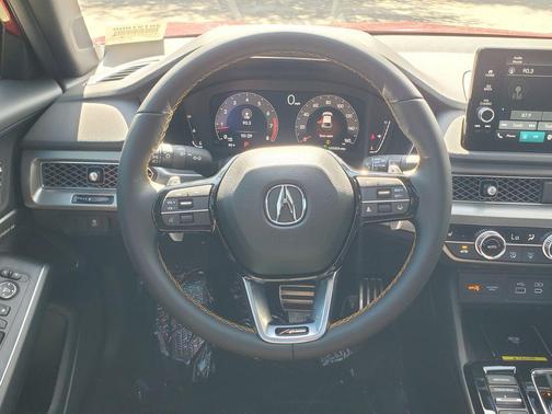 Performance Red Pearl 2026 Acura Integra FWD A-Spec with Technology