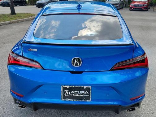 Double Apex Blue Pearl 2026 Acura Integra FWD A-Spec with Technology