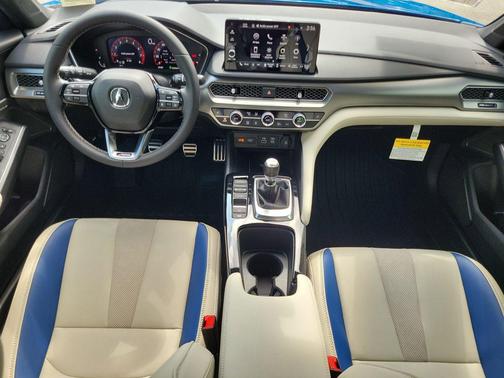 Double Apex Blue Pearl 2026 Acura Integra FWD A-Spec with Technology