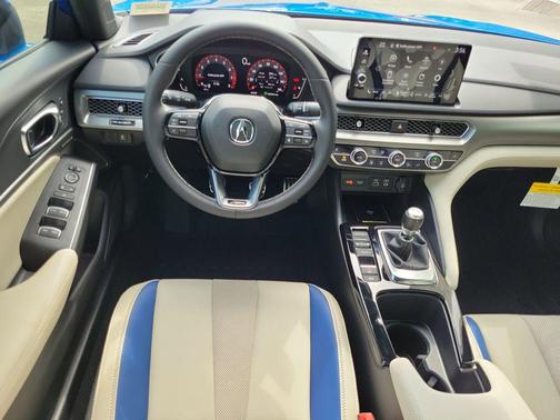 Double Apex Blue Pearl 2026 Acura Integra FWD A-Spec with Technology