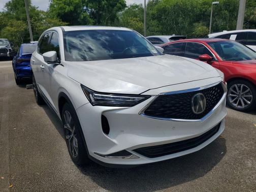 Platinum White Pearl 2024 Acura MDX Technology Package
