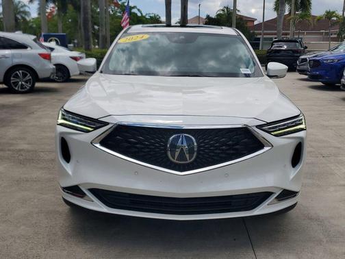 Platinum White Pearl 2024 Acura MDX Technology Package