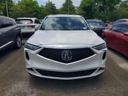 Platinum White Pearl 2024 Acura MDX Technology Package