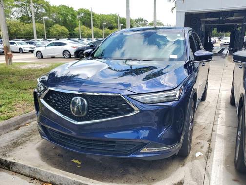 Fathom Blue Pearl 2023 Acura MDX Technology Package