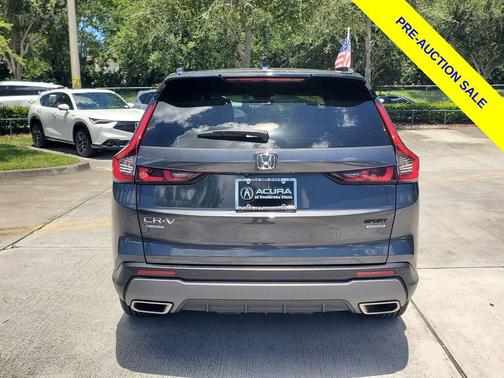Gray 2024 Honda CR-V Hybrid Sport Touring AWD