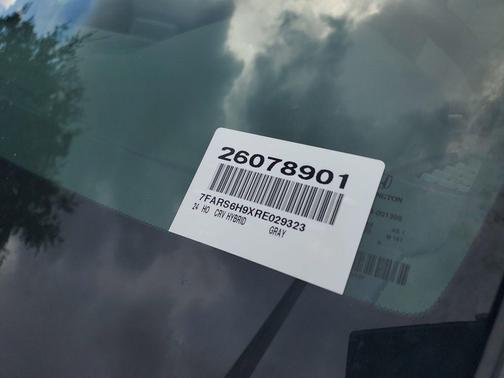 Gray 2024 Honda CR-V Hybrid Sport Touring AWD