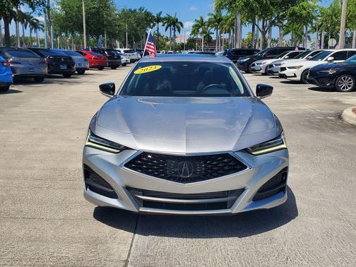 Silver Metallic 2023 Acura TLX FWD