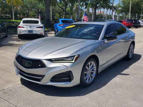 Silver Metallic 2023 Acura TLX FWD