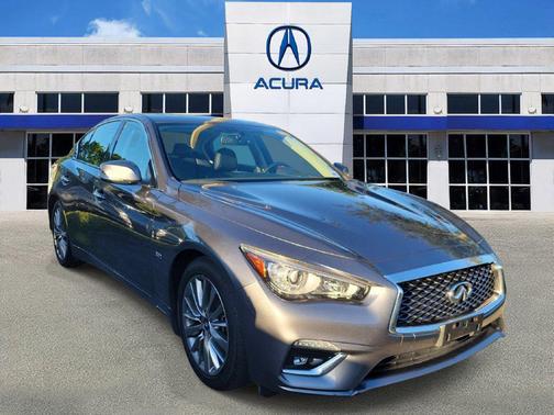 Graphite Shadow 2018 INFINITI Q50 3.0t LUXE