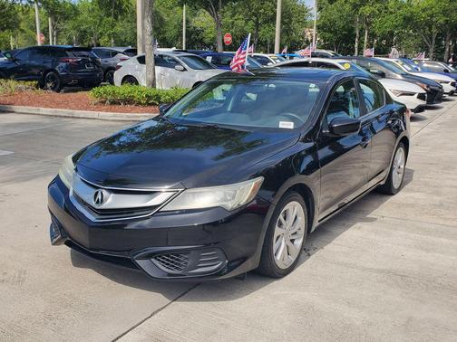 Crystal Black Pearl 2017 Acura ILX 2.4L