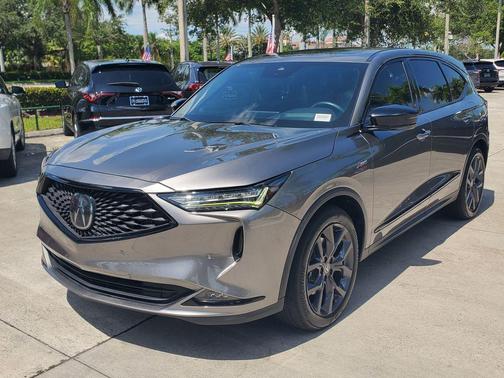Liquid Carbon Metallic 2022 Acura MDX A-Spec Package