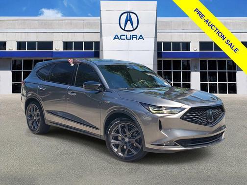 Liquid Carbon Metallic 2022 Acura MDX A-Spec Package