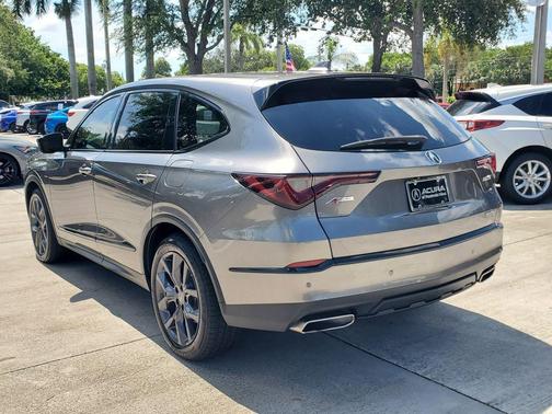 Liquid Carbon Metallic 2022 Acura MDX A-Spec Package