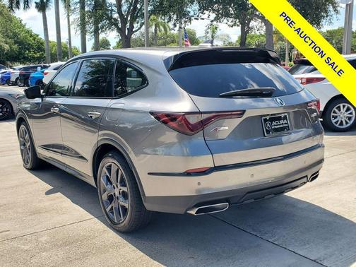Liquid Carbon Metallic 2022 Acura MDX A-Spec Package