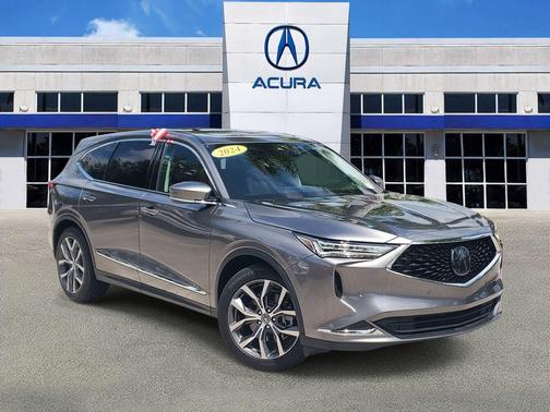 Liquid Carbon Metallic 2024 Acura MDX Technology Package