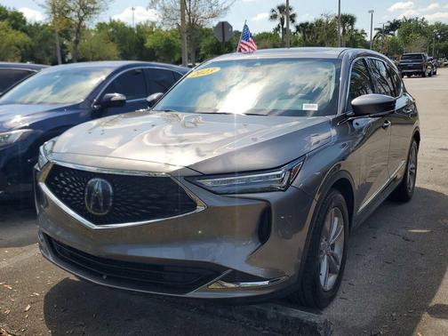 Liquid Carbon Metallic 2023 Acura MDX Standard